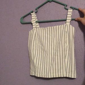 Cropped top shirt